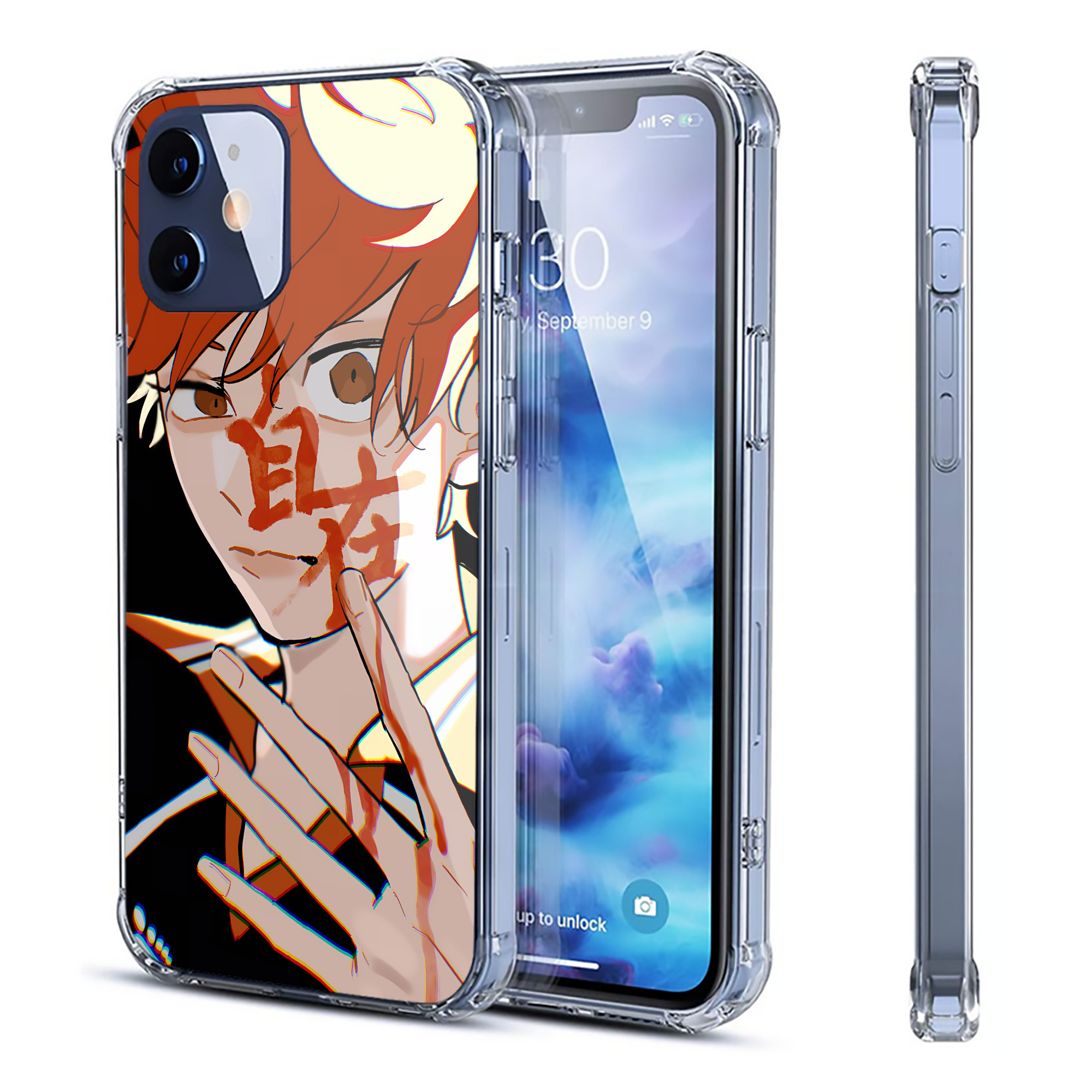 （画像用） ハイキュー!! Haikyu!! 【iPhone 12シリーズ対応】透明スマホケース（クリアソフトケース）